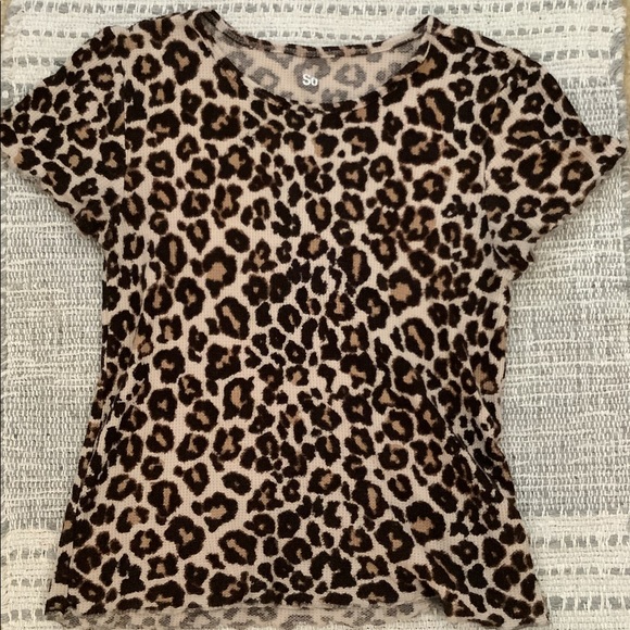 Cheetah Top - Picture 2 of 2